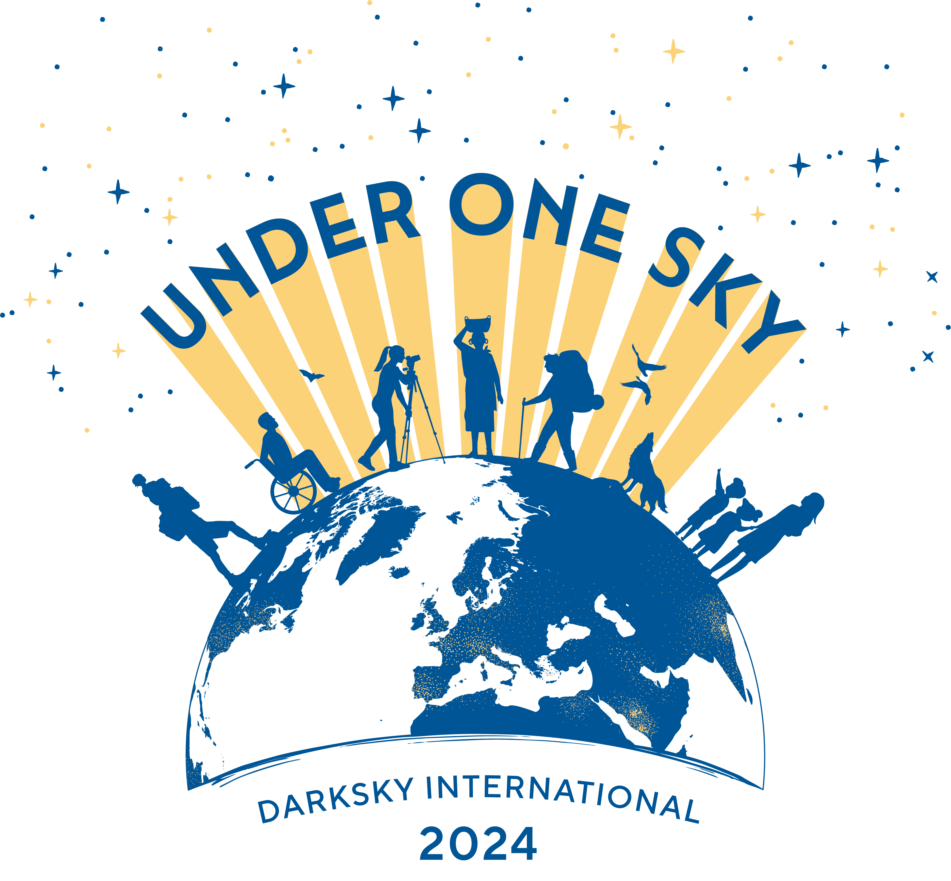 Logo for DarkSky International's Under One Sky Global Conference 2023